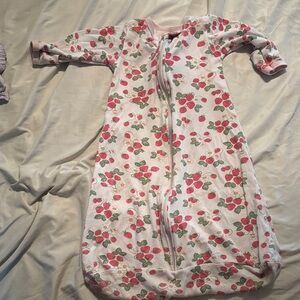 Charming Strawberry Print Kids Sleep Sack